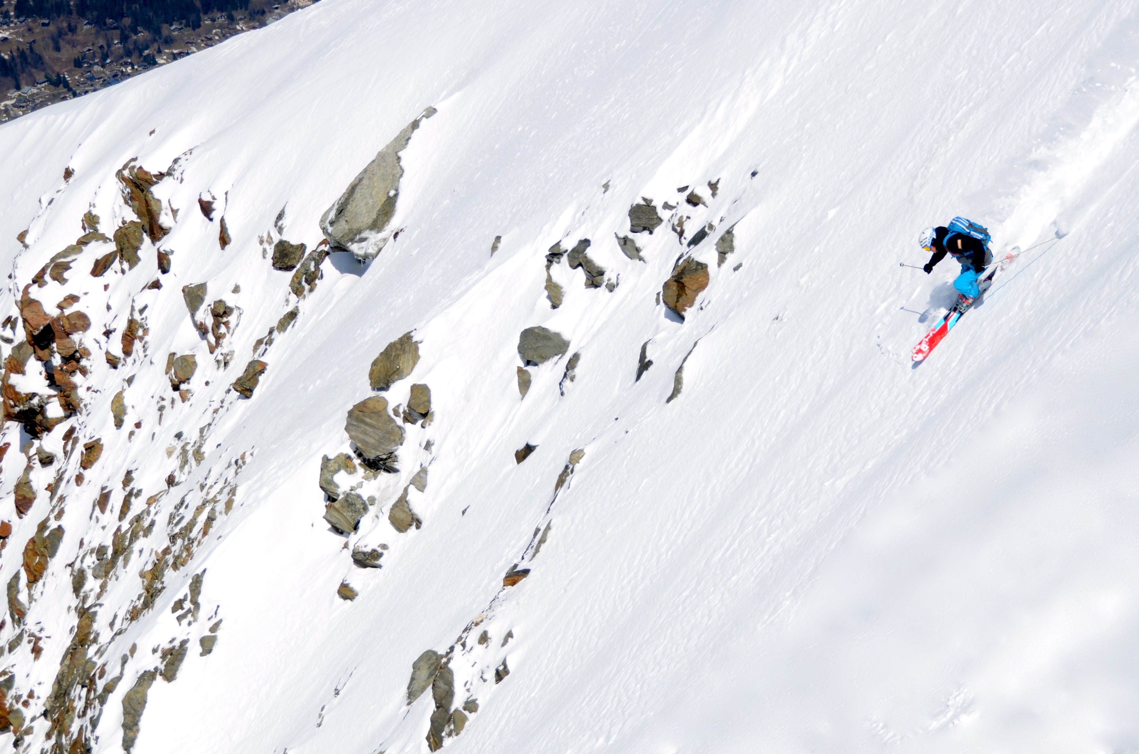 Mark Gear skiing