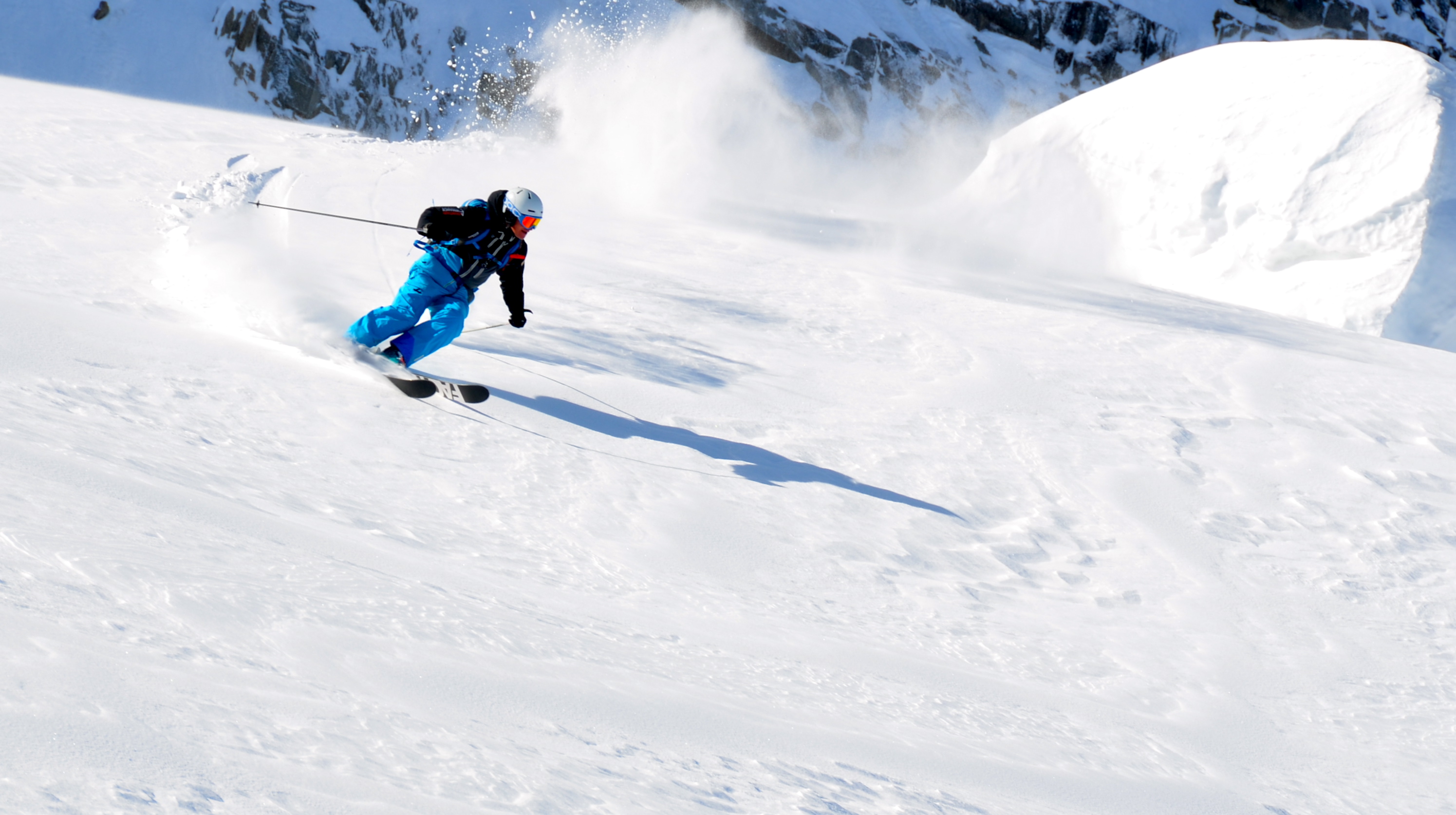 Freeride ski courses